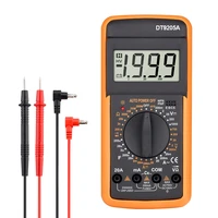 professional multimeter digital dt9205a manual tester hfe capacitance ac dc 1000v 20a voltage meter transistor tester