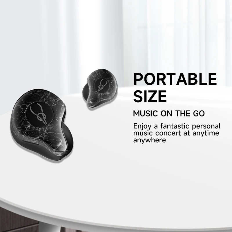 Cena Sabbat E12 Ultra Słuchawki Bezprzewodowe Słuchawki Bluetooth Radio HiFi IPX5 Słuchawki Sportowe TWS BT 5.2 Aptx Słuchawki