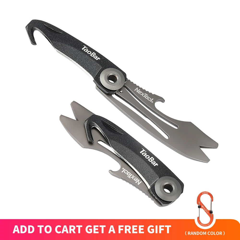  Многофункциональный резак NEXTOOL TaoBar для фотовспышки, мини-спасательный нож, многофункциональный инструмент, креативные инструменты