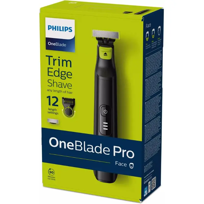 Philips OneBlade Pro QP6530/15 триммер для бритья бороды Philips OneBlade Pro-революционный Гибридный триммер
