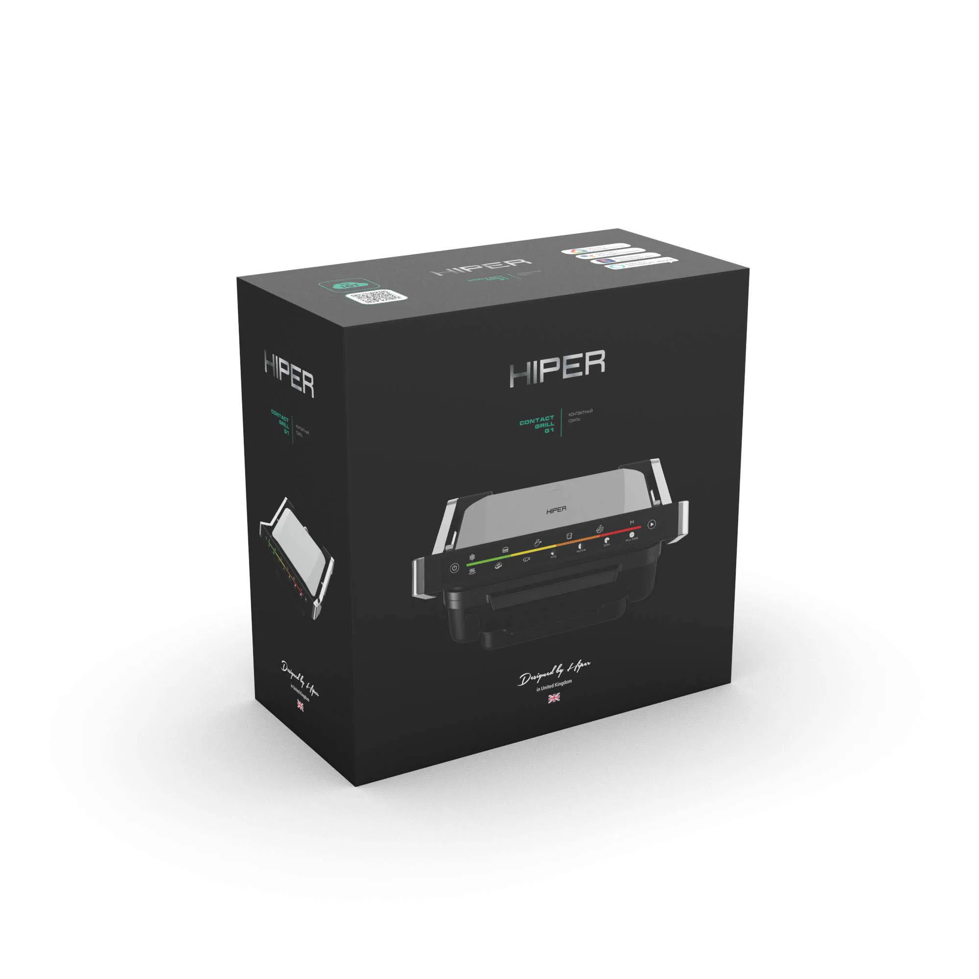 Контактный гриль HIPER Contact Grill G1 HI-CGR1 |