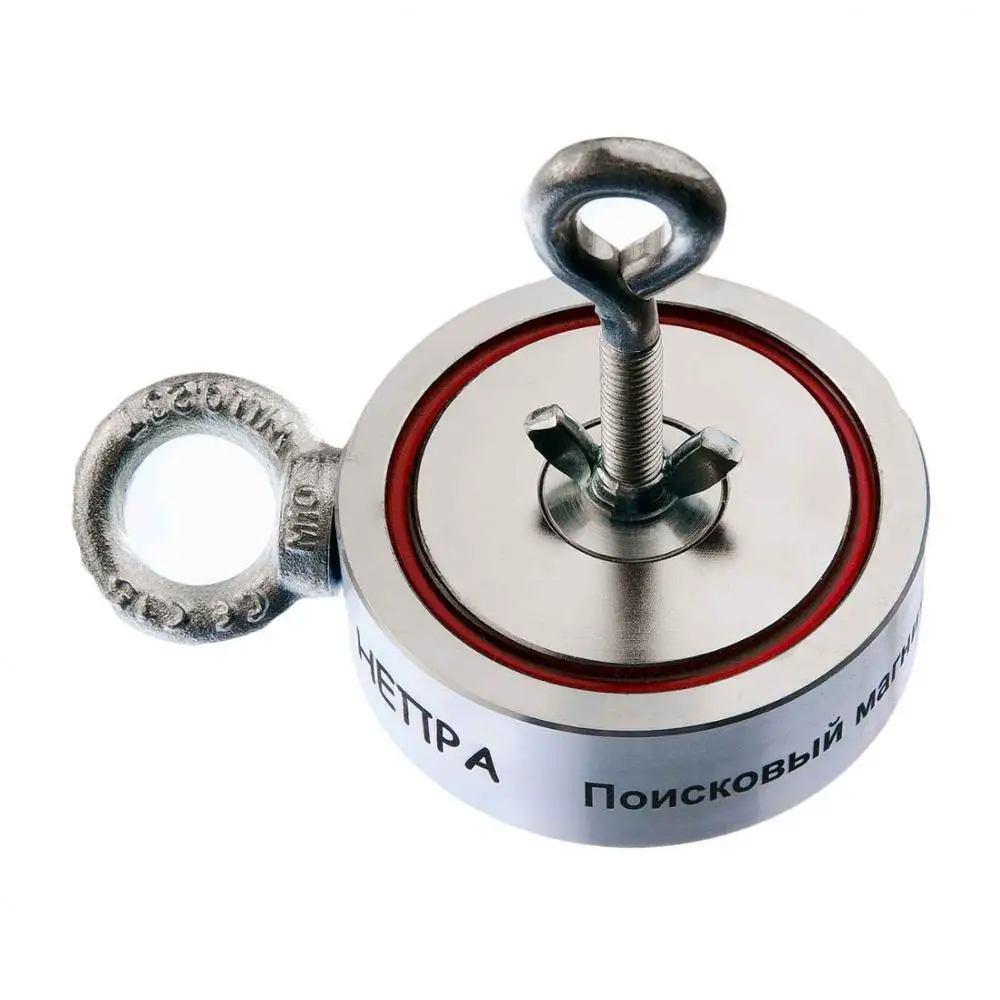 Search magnets double sided F300 * 2 power 300 kg. |