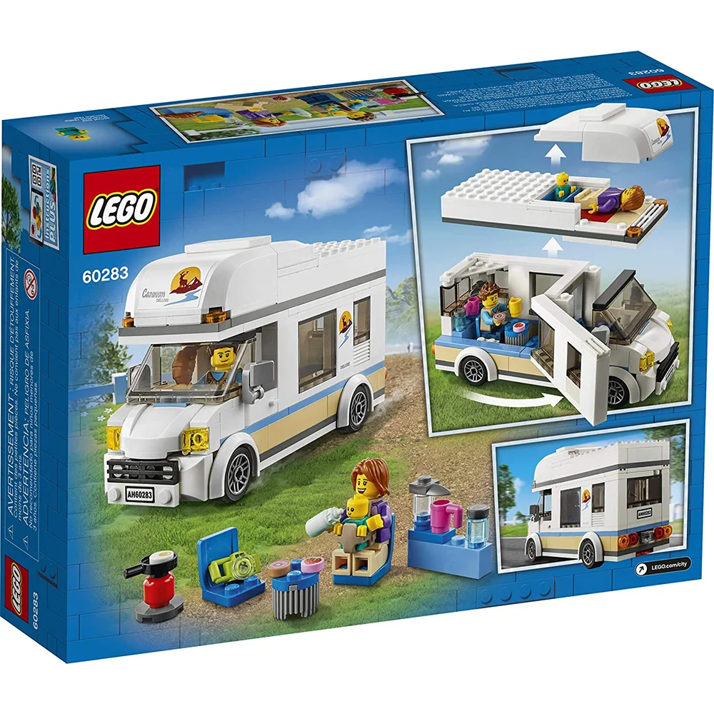 Конструктор LEGO City для отпуска кемперский фургон 60283 крутая игрушка детей 190 шт.