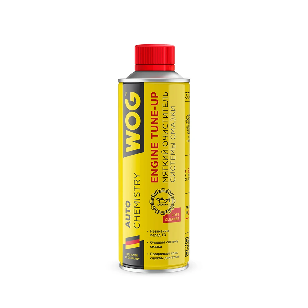 Soft washing motor &quotmotor Flush&quot (per 200 km up oil change) for vehicles with high mileage wog 335 ml |