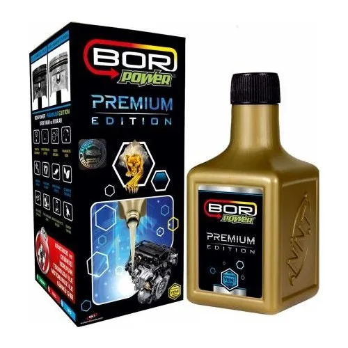 

Engine oil additive provides engine and power performance energy saving injector cleaner 200 ml Bor Power Premium