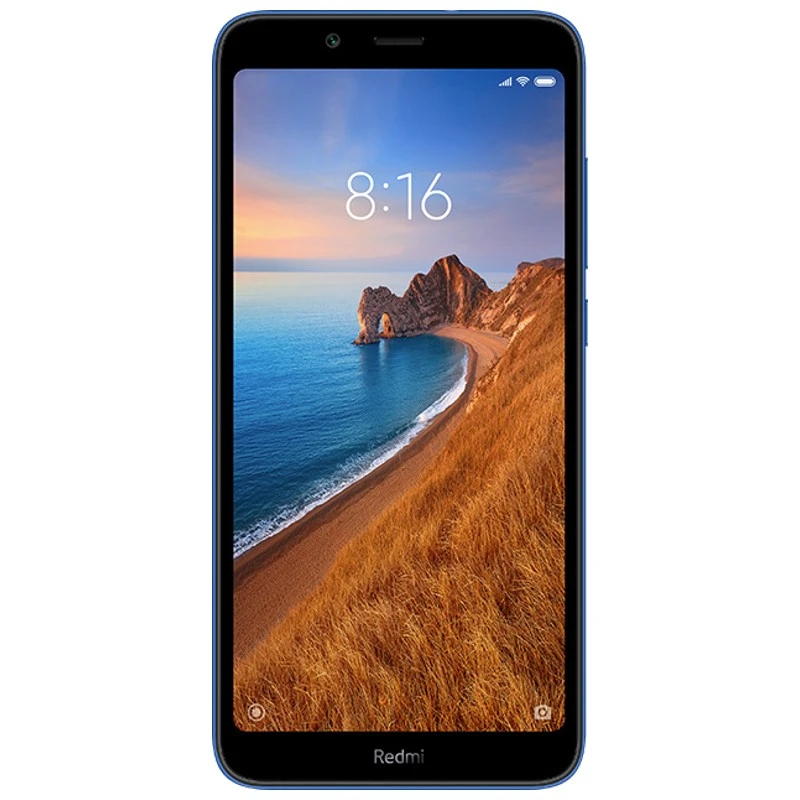 Xiaomi Redmi 7A синий цвет 16 Гб встроенной памяти 2 оперативной две sim-карты глобальная