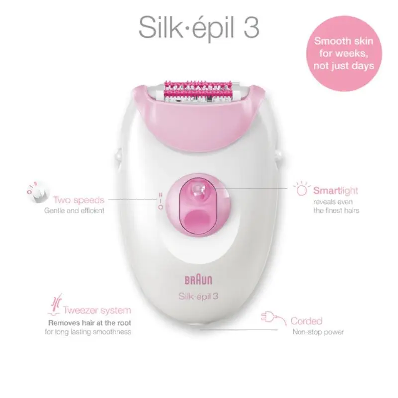 

Braun Silk Epil 3 3270 soft perfection