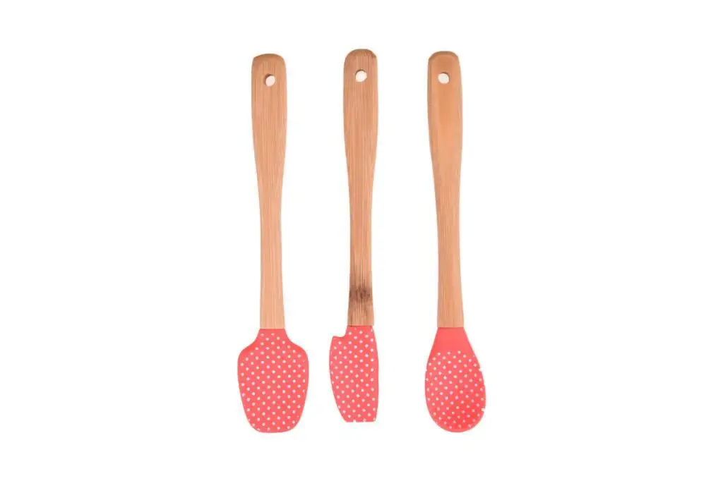 Силиконовый шпатель из бамбука | Дом и сад