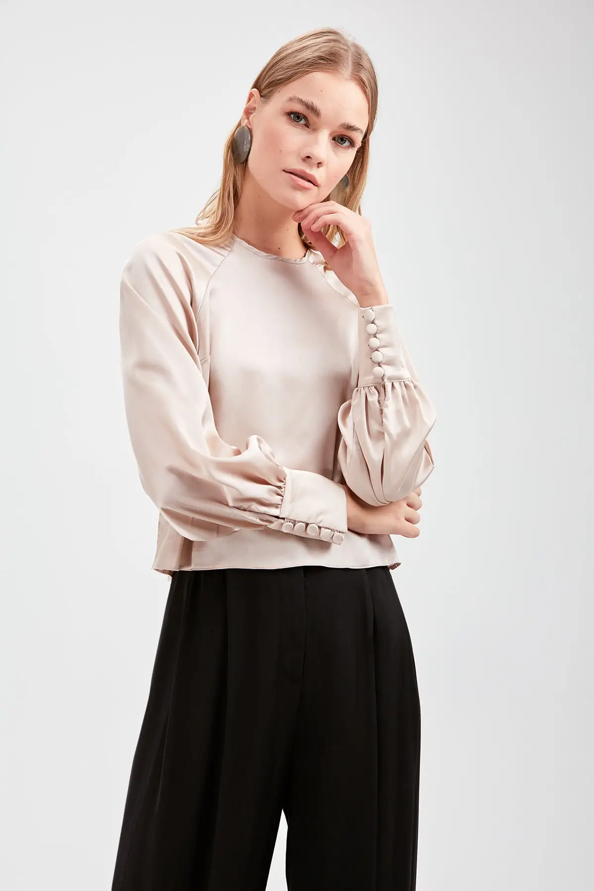 Trendyol Basic Bluz TWOAW20BZ1009| |