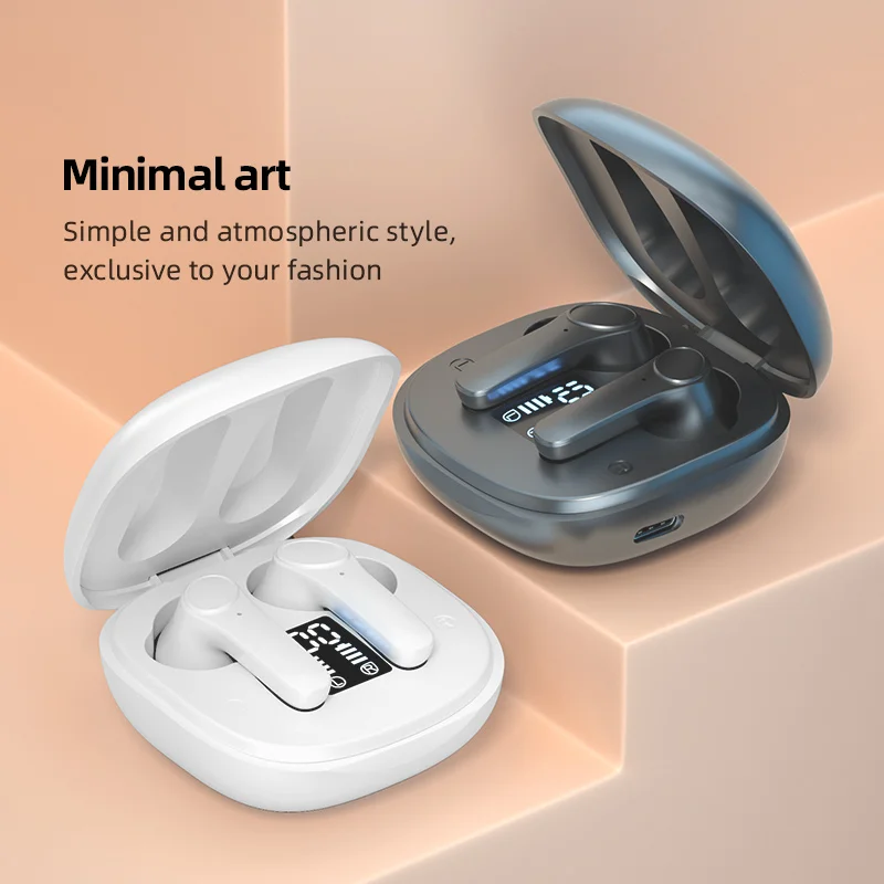 

Wireless Earphones Bluetooth 5.0 Stereo Sport Waterproof Noise Reduction Wireless Earbuds with Microphone