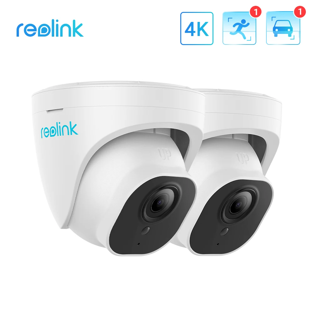 Уличная камера Reolink 4K 8MP инфракрасная купольная ночного видения для обнаружения