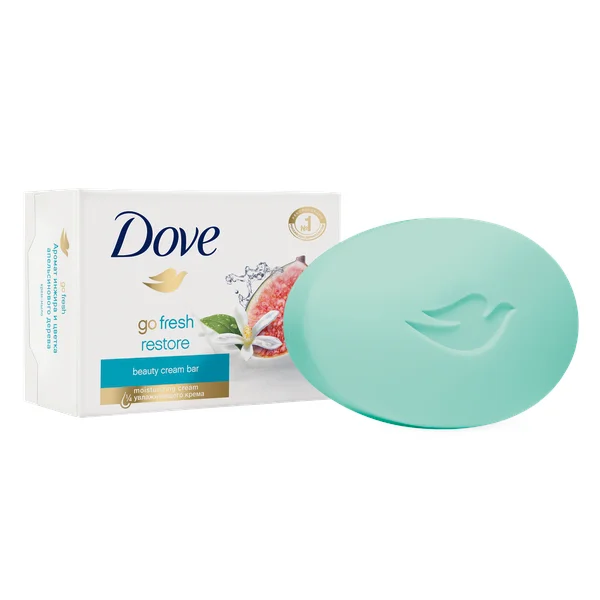 Dove набор бессульфатное крем мыло Инжир и лепестки апельсина 4 х100  гр|Наборы| |