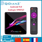 ТВ-приставка X88 PRO X3 для Smart TV, Android 9,0, Amlogic S905X3, 4K, BT 4,1, двухдиапазонный Wi-Fi, мультимедийный плеер X88PRO X3