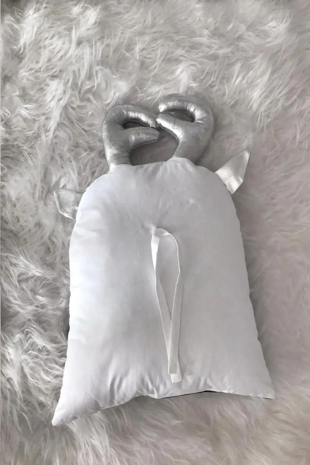 Декоративная подушка для детской кроватки Jaju Baby KidiMoon Black Star Deer | Мать и ребенок