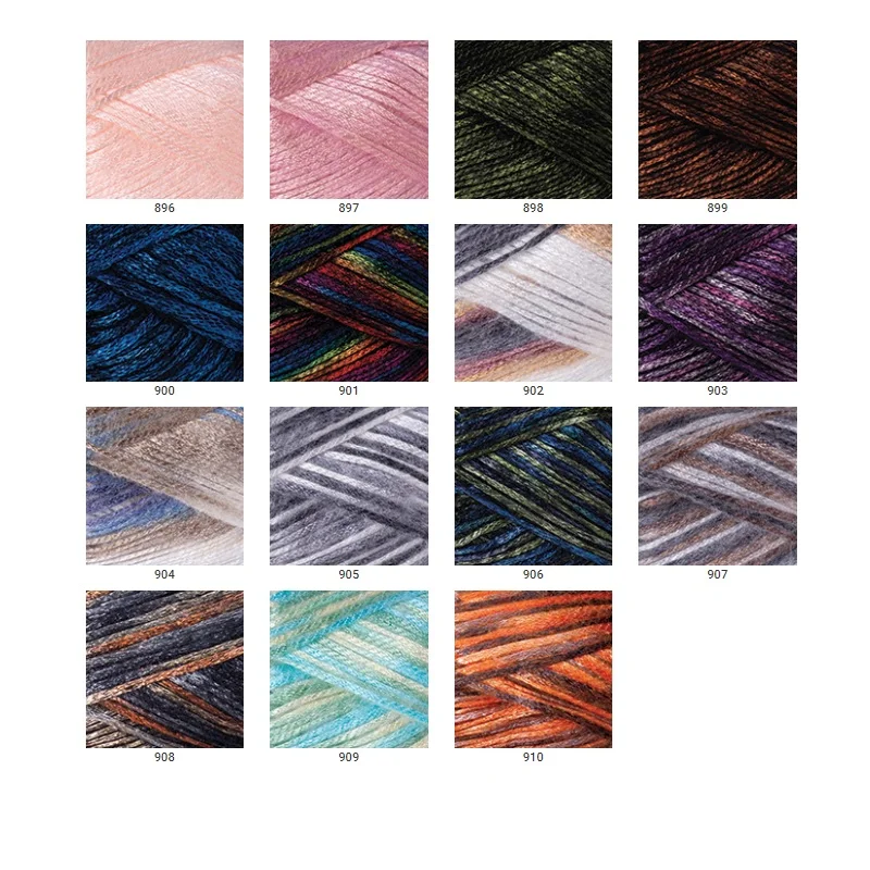 Пряжа Yarnart Melody 100gr-230mt % 9 Шерсть-% 21 Акрил Вязание крючком облегающая шапочка свитер