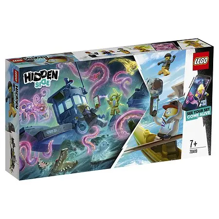 Конструктор LEGO Hidden Side Старый рыбацкий корабль 70419|Блочные конструкторы| |