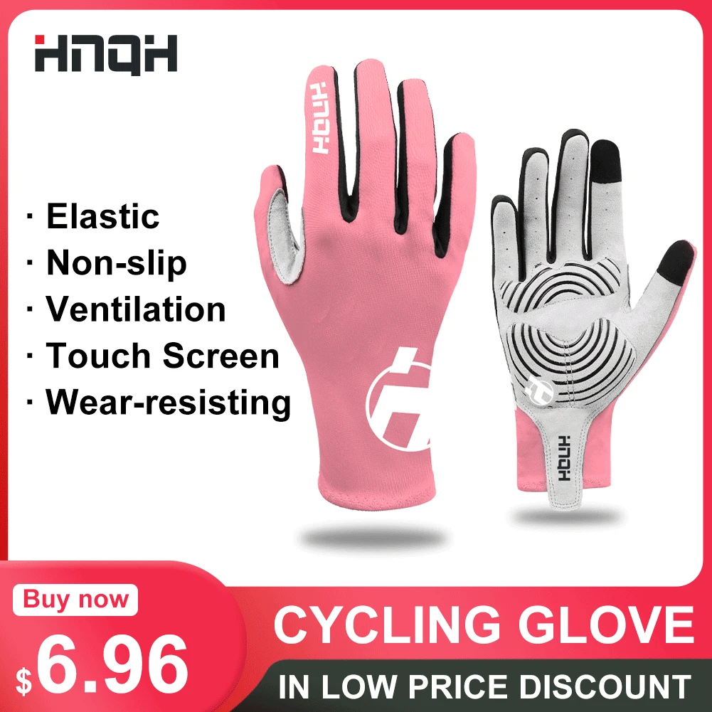 

New Touch Screen Long Full Fingers Half Fingers Gel Sports Cycling Gloves MTB Road Bike Riding Racing Women Men Bicycle Gloves