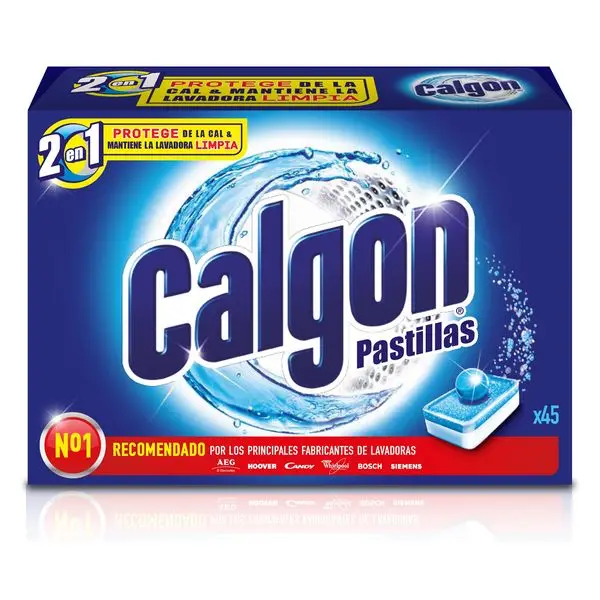 Таблетки против извести Calgon (45 шт.) | Инструменты