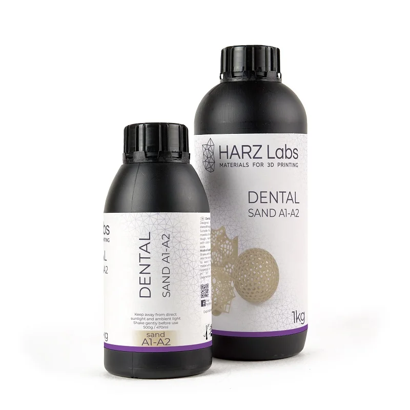 Стоматологический материал 3D Печати Dental Sand A1 A2 A3 Bleach УФ смола Harz labs фотополимер