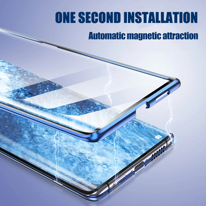 Чехол для VIVO NEX 3 360 ° полная защита Магнитный чехол s 5G Адсорбция металлический