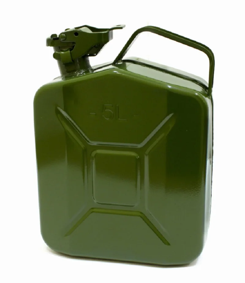 Канистра стальная окрашенная 5л/10л/20л для ГСМ (для бензина/дизельного топлива) |