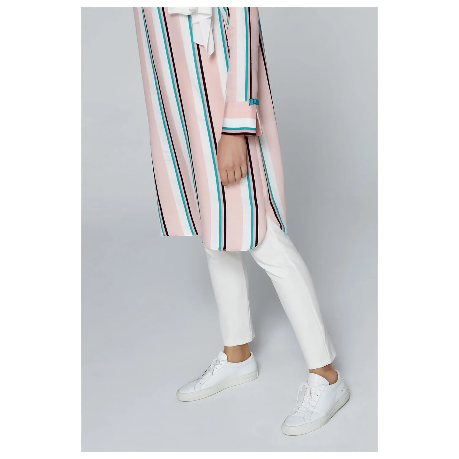 

Armine Striped Tunic Pink 20 Ya4221