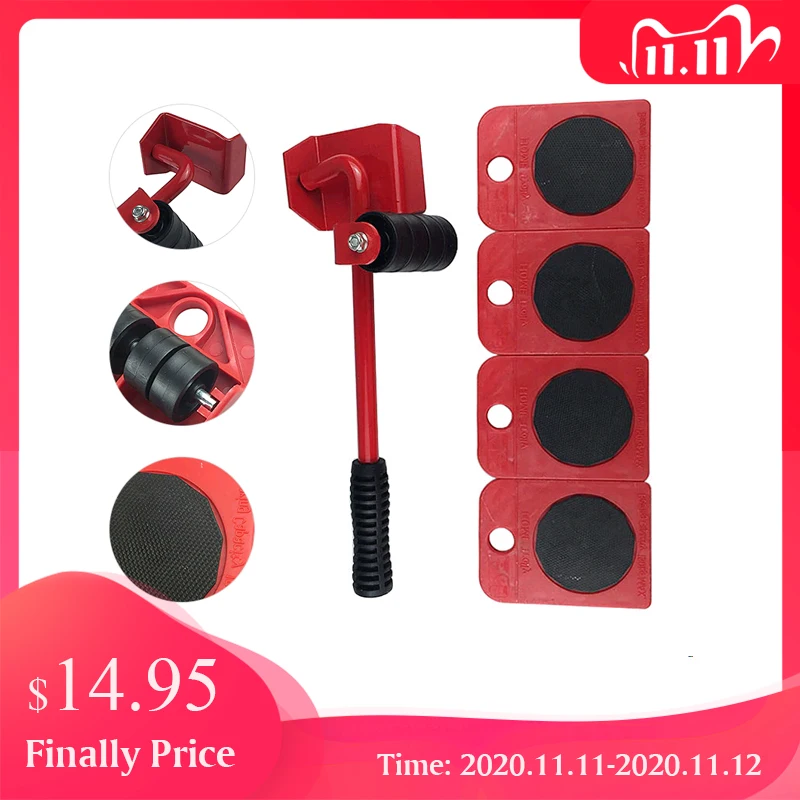 Подъемник мебели сверхмощная мебель посуда ролик подвижный инструмент