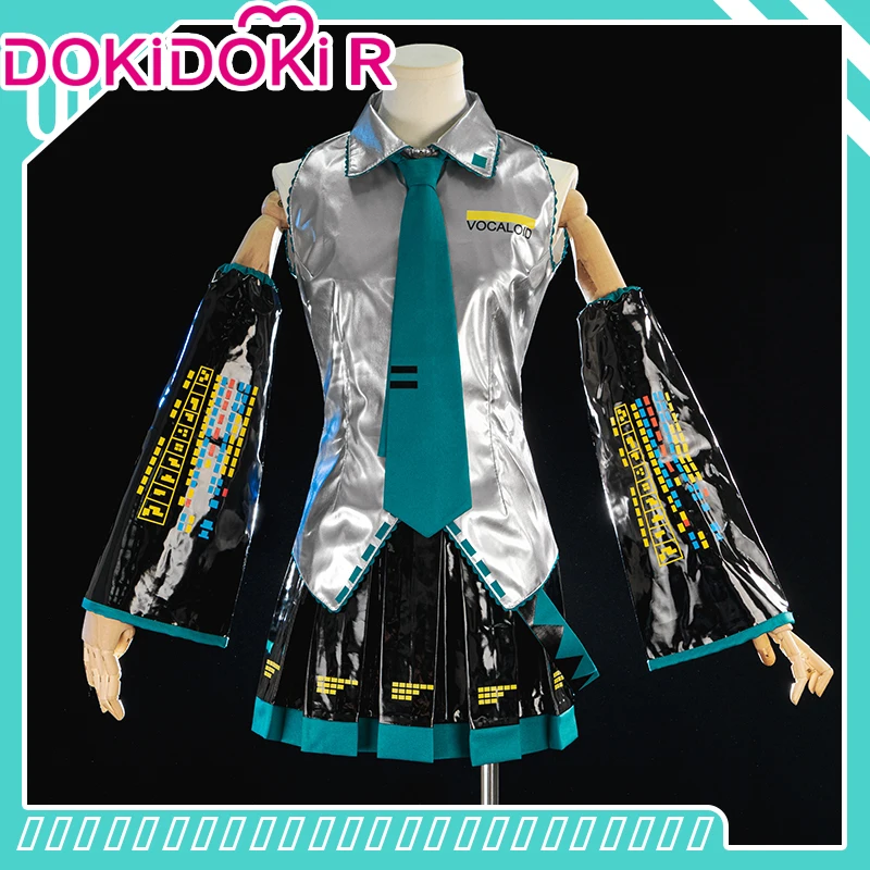 

DokiDoki-R Cosplay Mikuu Cosplay Uniform Cute Halloween MIKU Uniform Official Suit