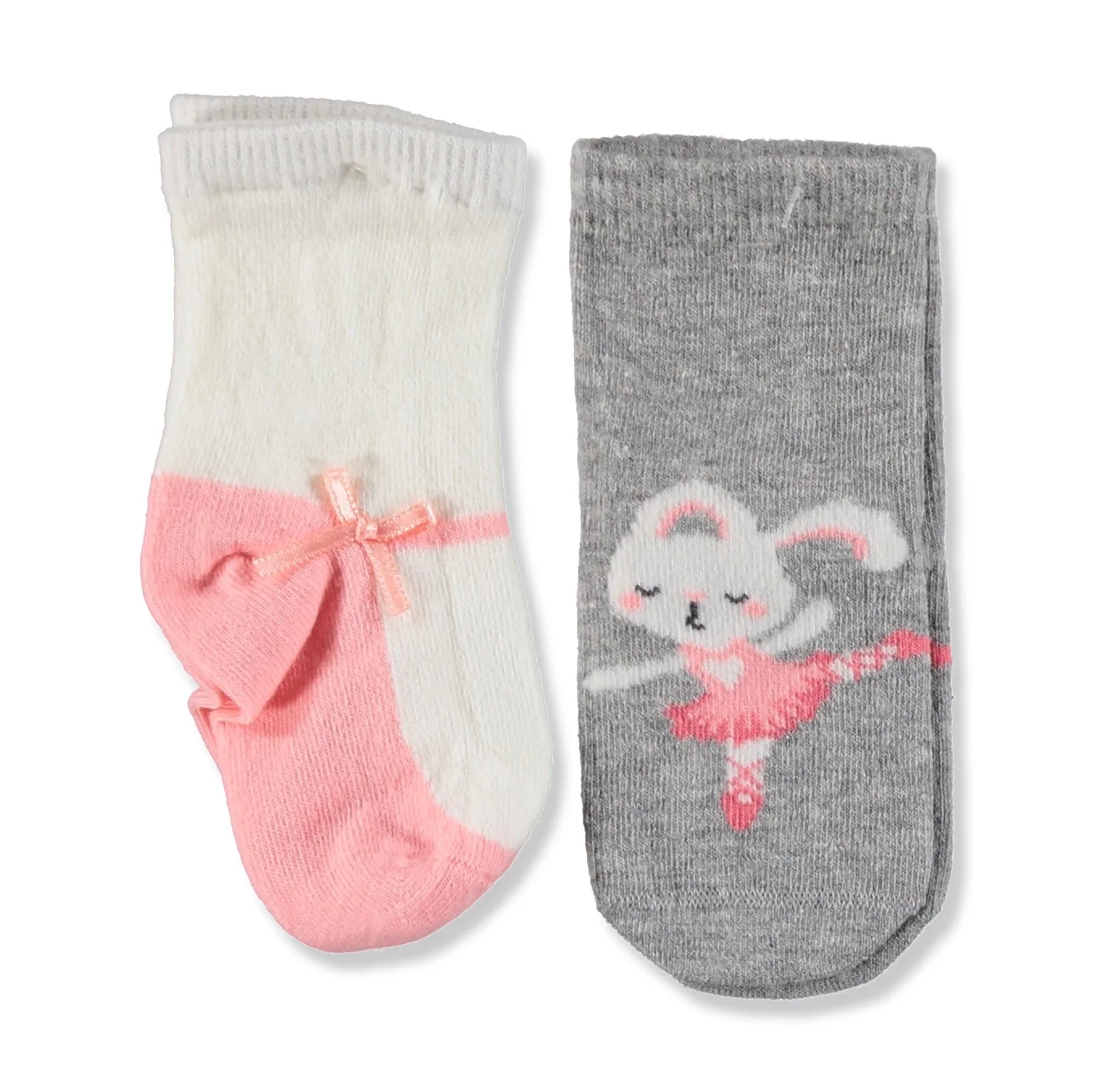 Ebebek шаг 2 упаковка Детские Носки Бант балерины| |