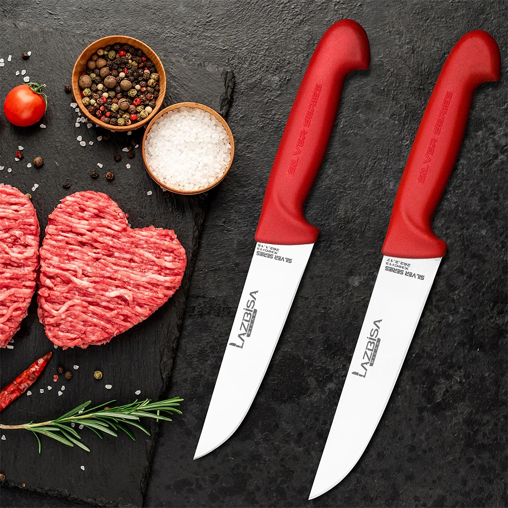 

Набор кухонных ножей для мяса, хлеба, овощей, набор из 2 предметов