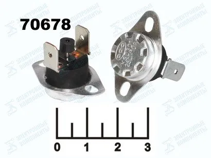 ТЕРМОСТАТ 150C OFF 250V 10A КНОПКА (НА ВЫКЛ.) |
