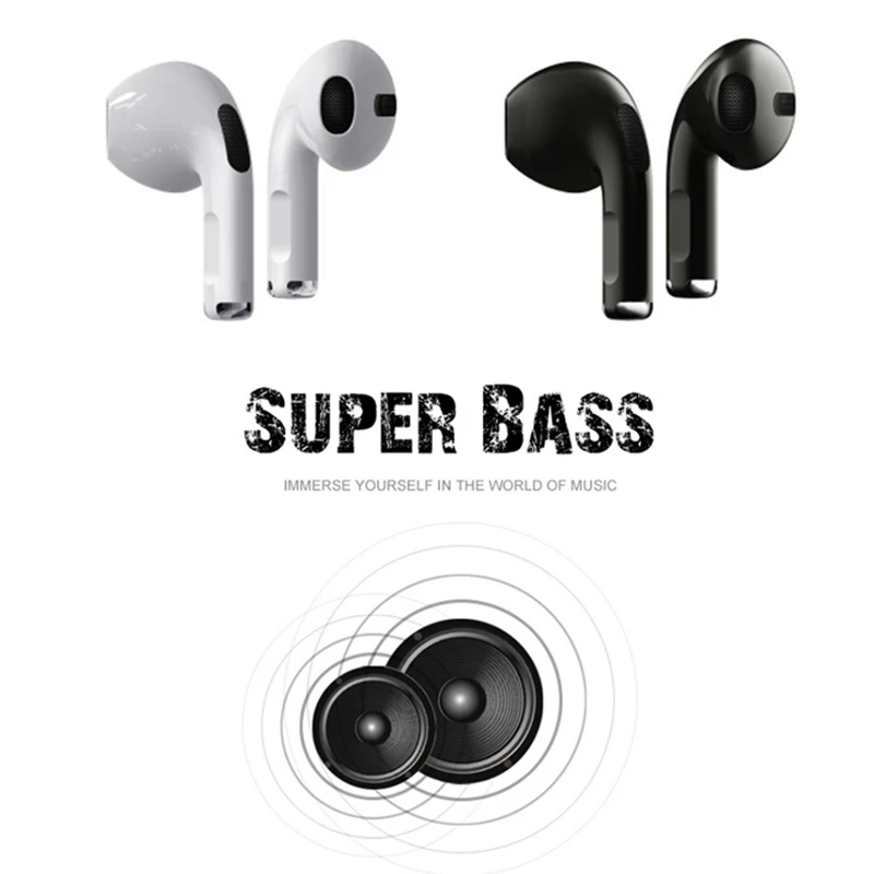 Беспроводные Bluetooth-наушники Pro 4 TWS спортивные наушники-вкладыши гарнитура с