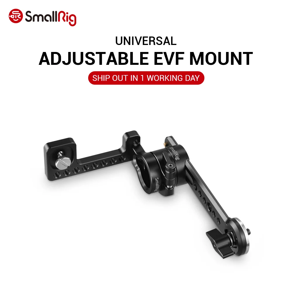 SmallRig DSLR камера Rig регулируемое EVF крепление с ARRI розеткой быстроразъемный для
