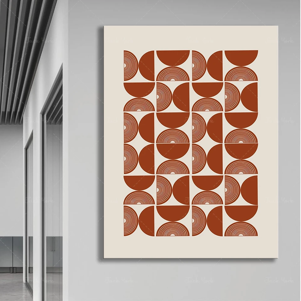 

Bauhaus, постер с креплением на стену-абстрактное настенное искусство-настенное искусство в стиле бохо-минималистичный постер