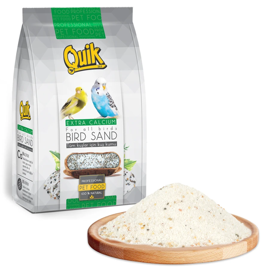 

Quik Extra Calcium For All Birds Bird Sand Professional Natural Popular Reliable Good Quality 250 gr