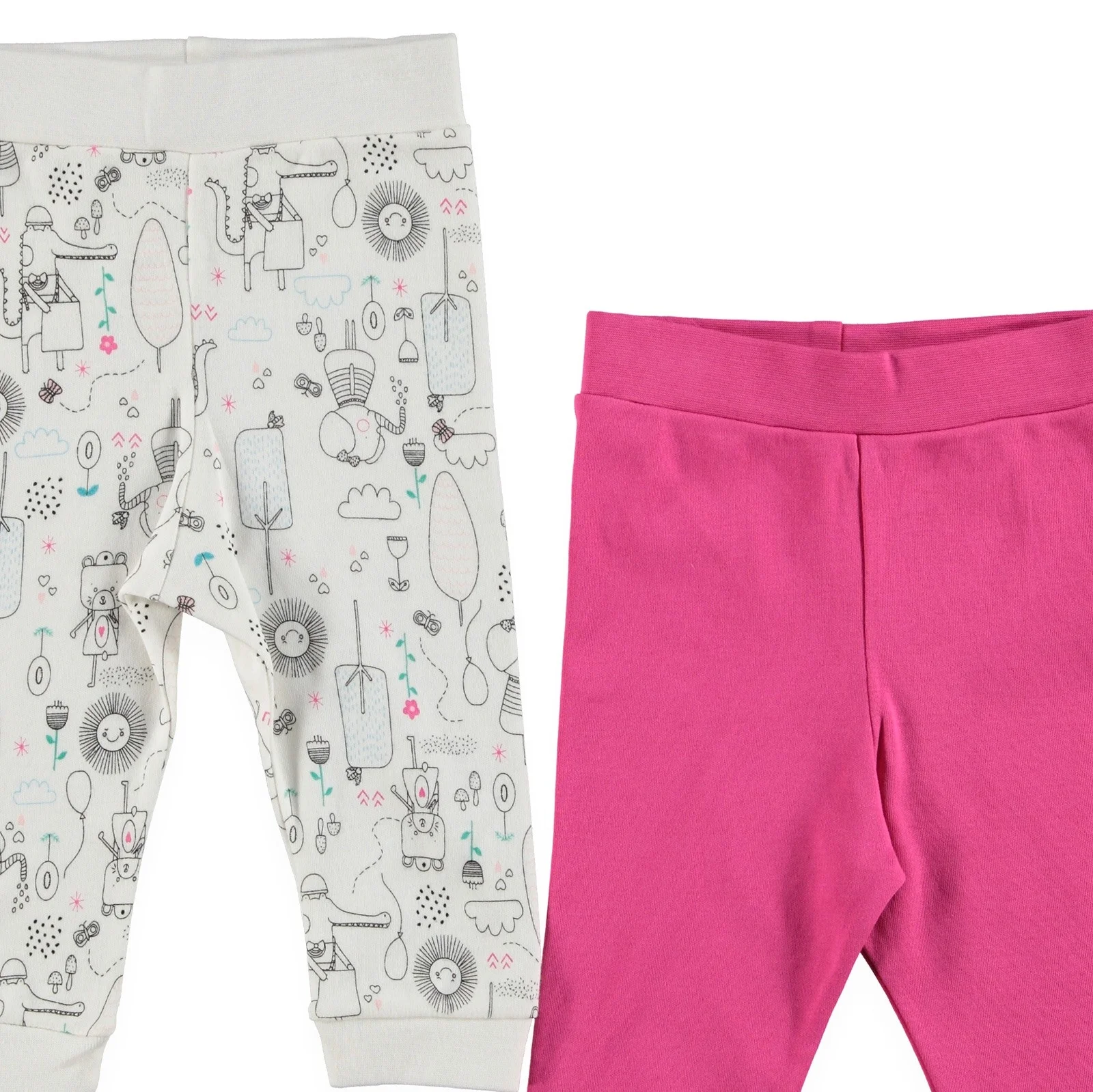 Ebebek HelloBaby/брюки без ног для маленьких девочек комплект из 2 предметов |