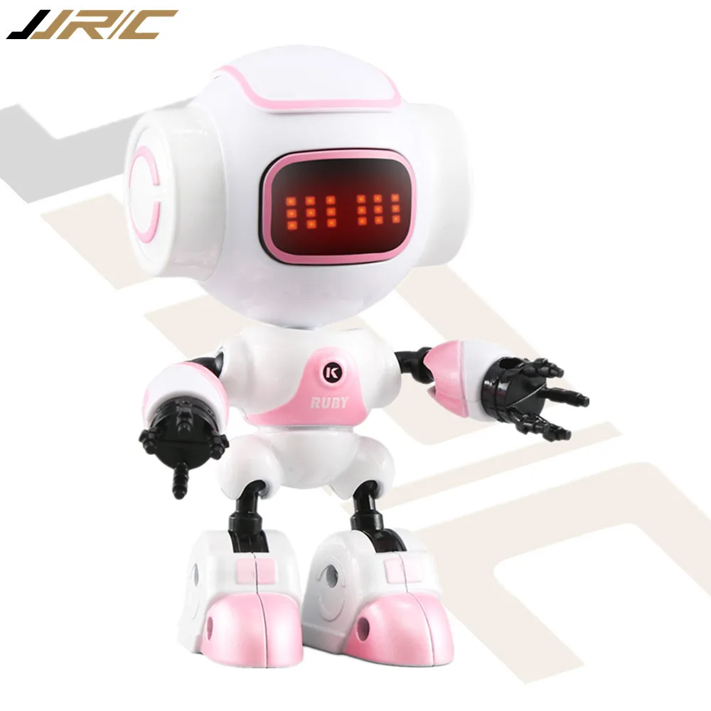JJRC R9 робот жест мини Smart озвученный Интеллектуальные светодиодные глаза RC DIY