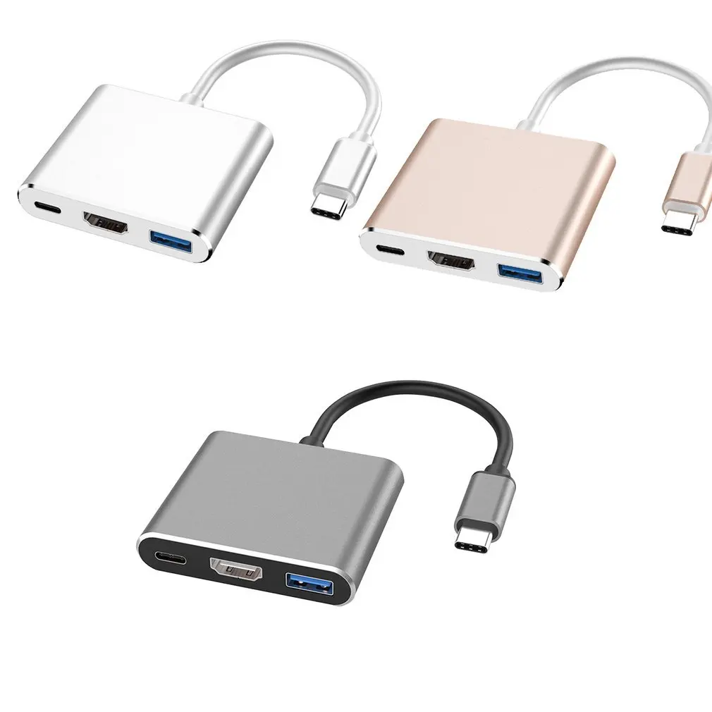 Док-станция USB-C/HDMI Thunderbolt 3 4K поддержка режима Samsung Dex PD для MacBook Pro Air | Электроника
