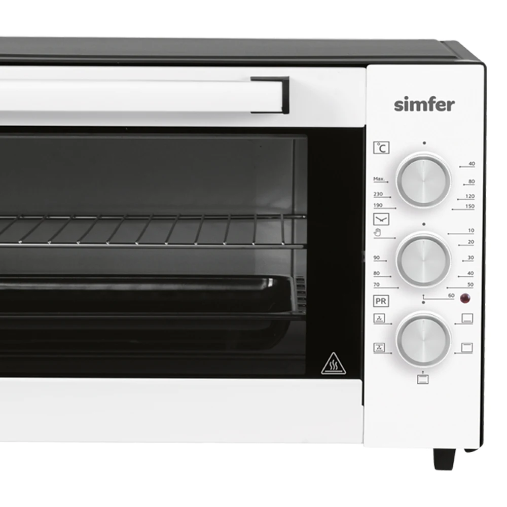 Мини-печь Simfer M3520 серия Classic 3 режима работы верхний и нижний нагрев | Бытовая
