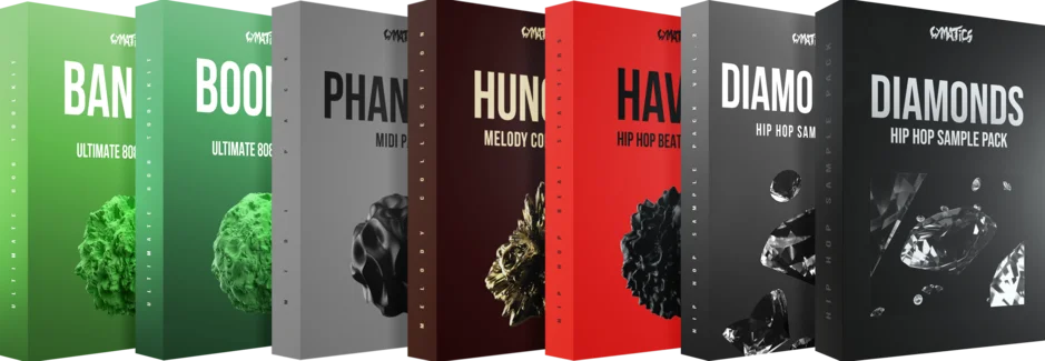 

THE ULTIMATE HIP HOP COLLECTION - CYMATICS (SAMPLES & LOOPS PACK)