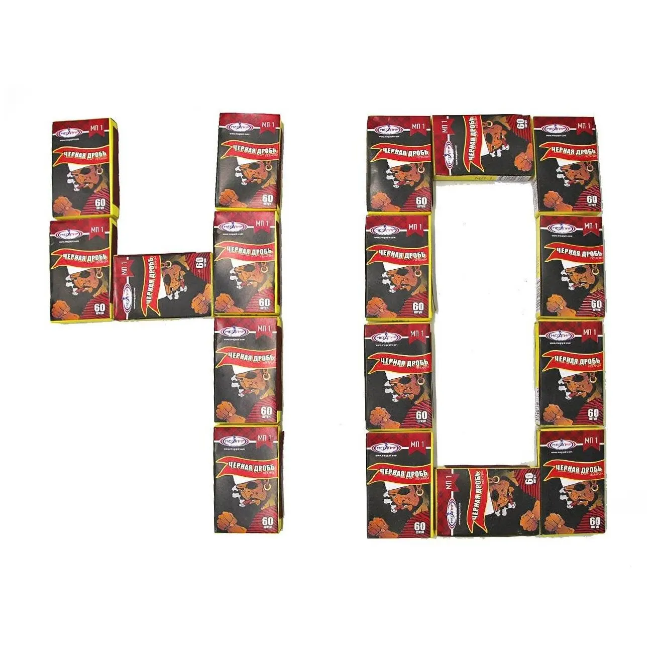 Corsair firecrackers 1 on New Year blasting карсар set pack/40 packs | Дом и сад