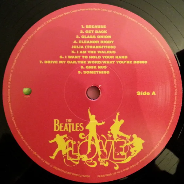 Beatles The Love 12&quot винил |