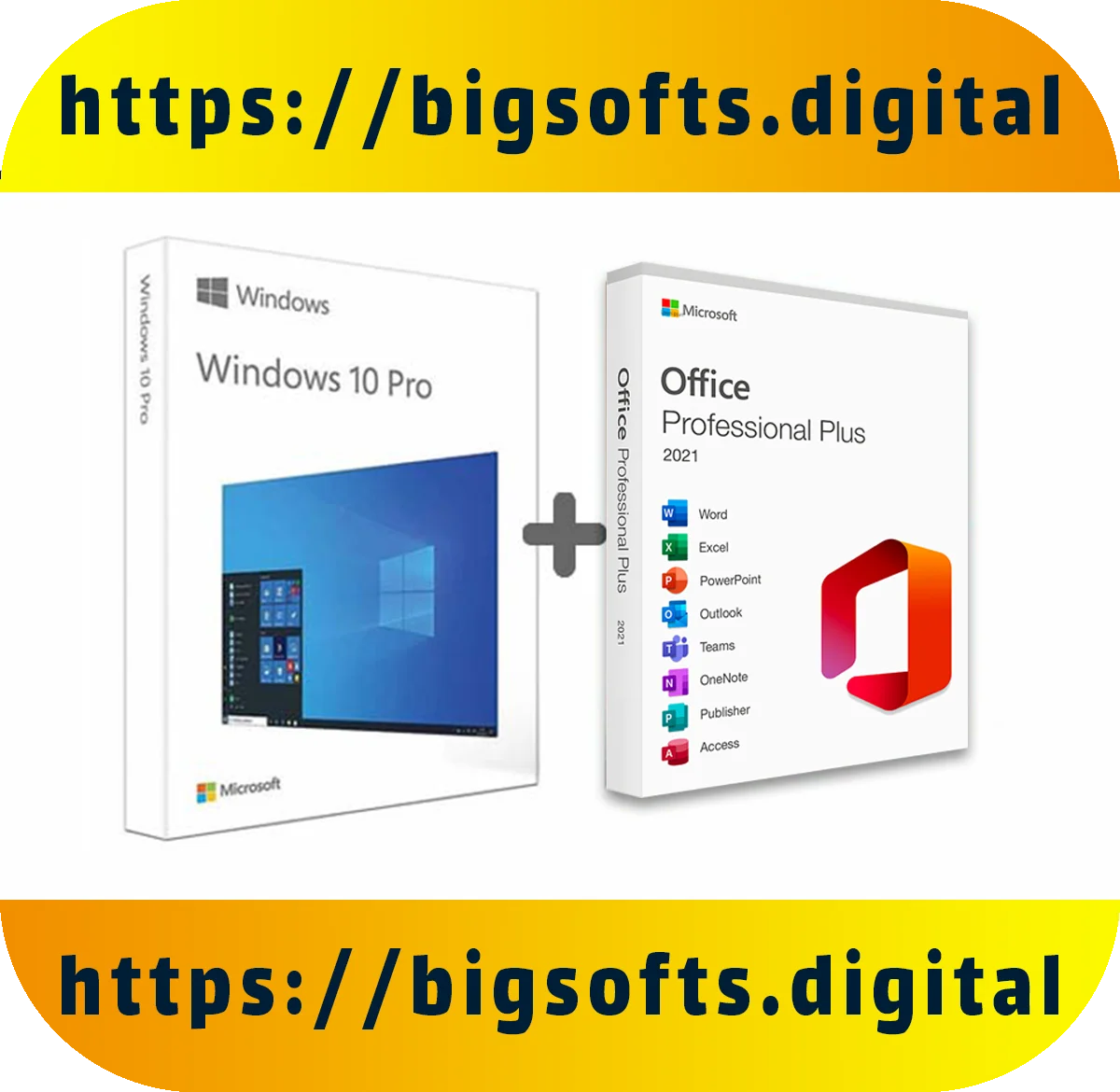 

{Windows 10 Pro + Office 2021 Pro Plus}