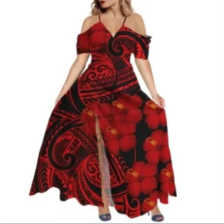 Оптовая цена модное красное платье с коротким рукавом приталенное открытыми