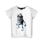 Детская футболка хлопок Crazy frog