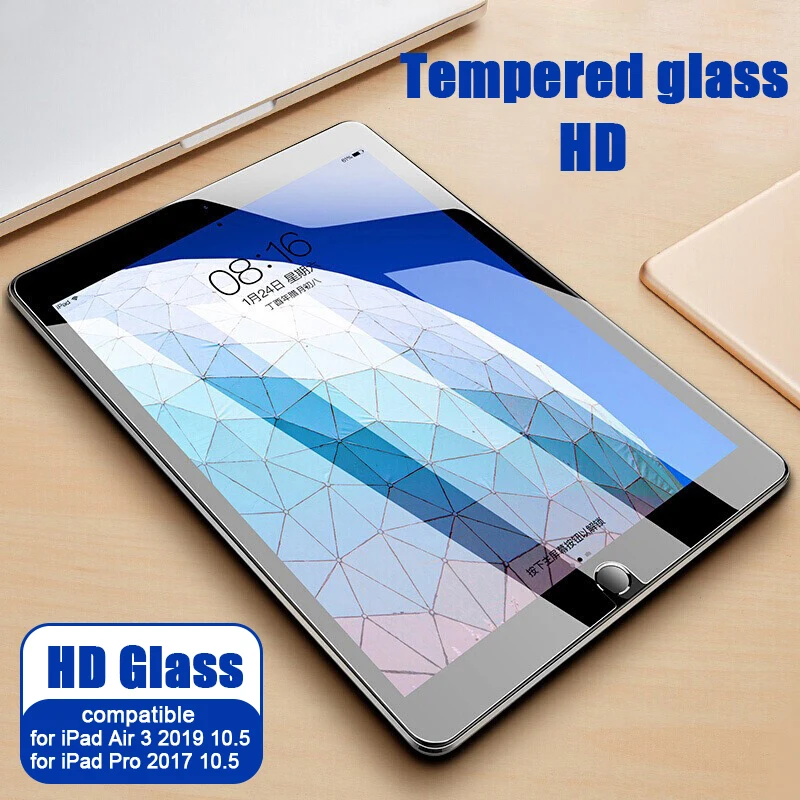 HD for iPad Air 2019 Стекло для iPad Pro 11 и 12,9 защита экрана 9H закаленное стекло для iPad 10,2 7th Air 3 10,5 Mini 5 7,9 пленка для планшета - Цвет: HD for iPad Air 2019