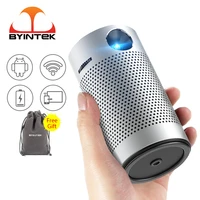 byintek p7 portable wifi pico smart android 1080p 4k tv laser mini led home theater phone dlp projector for mobile cinema