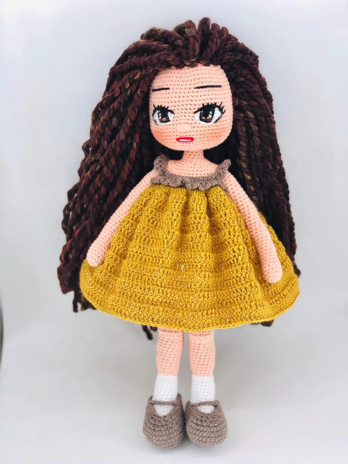 Амигуруми органические вязаная игрушка для маленьких девочек|Куклы| |