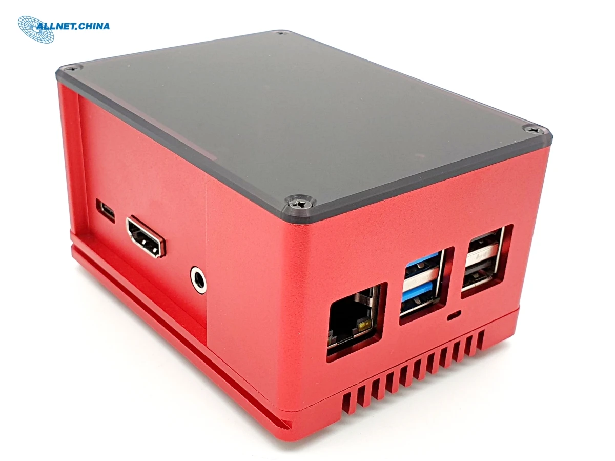 Алюминиевый корпус ecoPI PRO hp с теплоотводом для ROCK PI 4