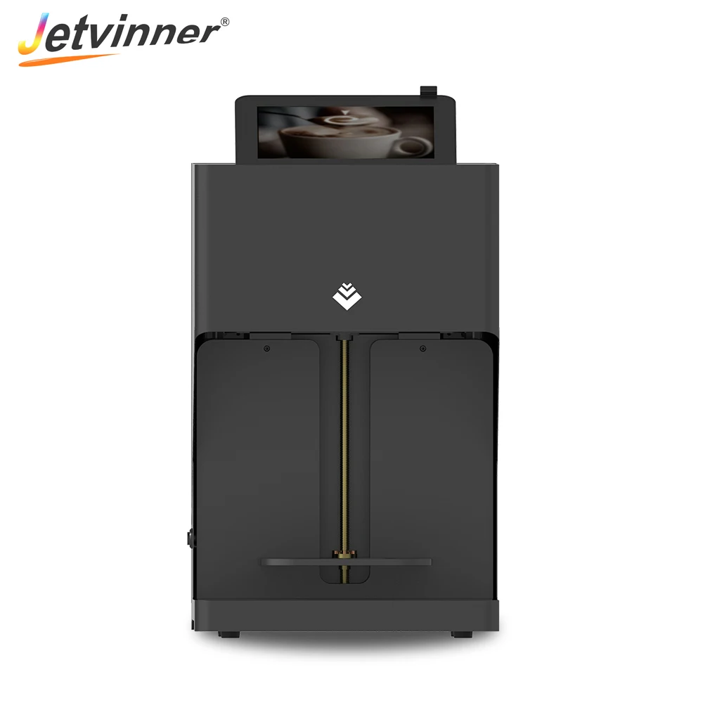 Струйный принтер для кофе Jetviner машина печати продуктов своими руками с планшетом